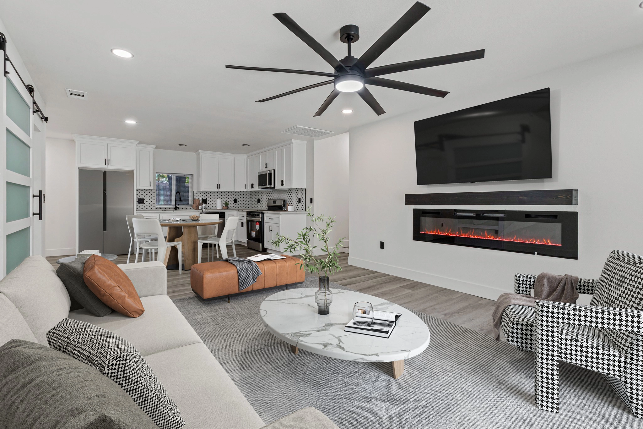 Living Room Staging - After