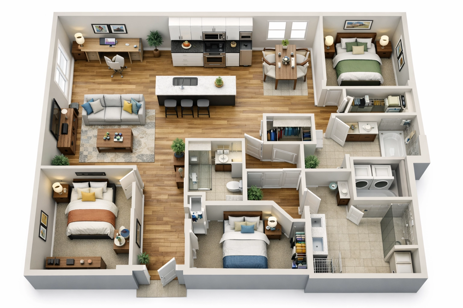 Professional floor plan
